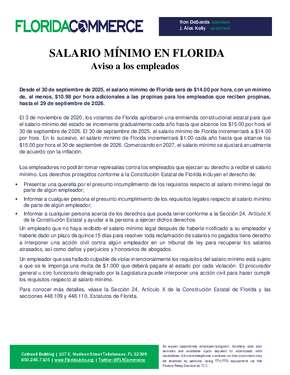 Free Illinois Your Rights Under Illinois Employment Laws (Spanish) PDF (General Labor Law Poster Poster)